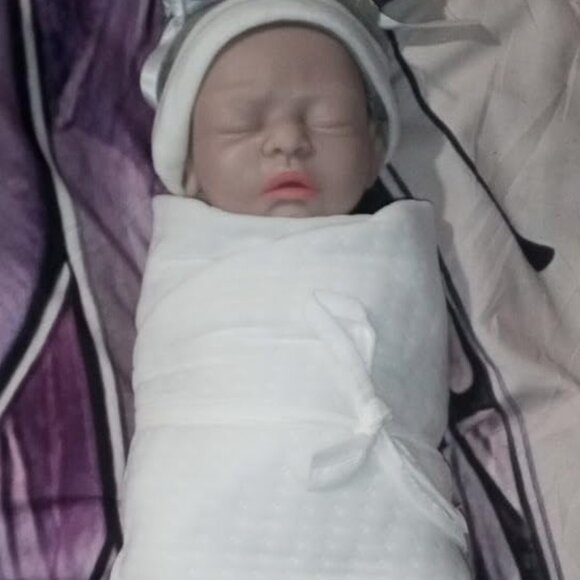 🆕12 inch Full Body Silicone Baby Dolls Reborn Hairless Baby Boy with Clothes - Picture 3 of 8